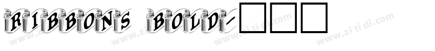 Ribbons Bold字体转换